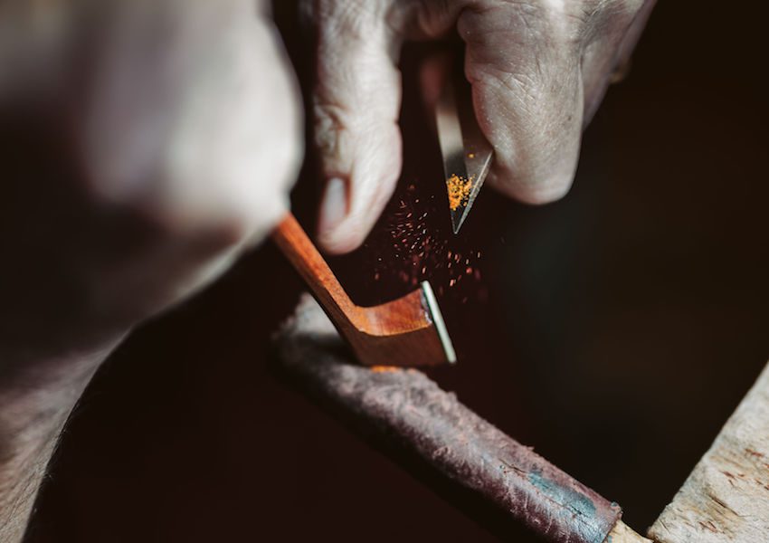 Wood carving